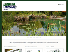 Tablet Screenshot of baselinelandscapes.com